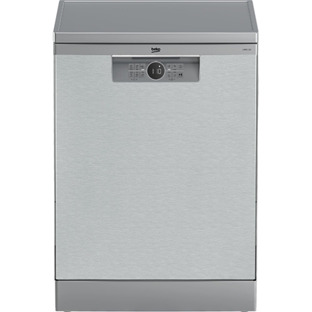 Beko Beko BDFN26450X Vrijstaande vaatwasser Zwart - Silver