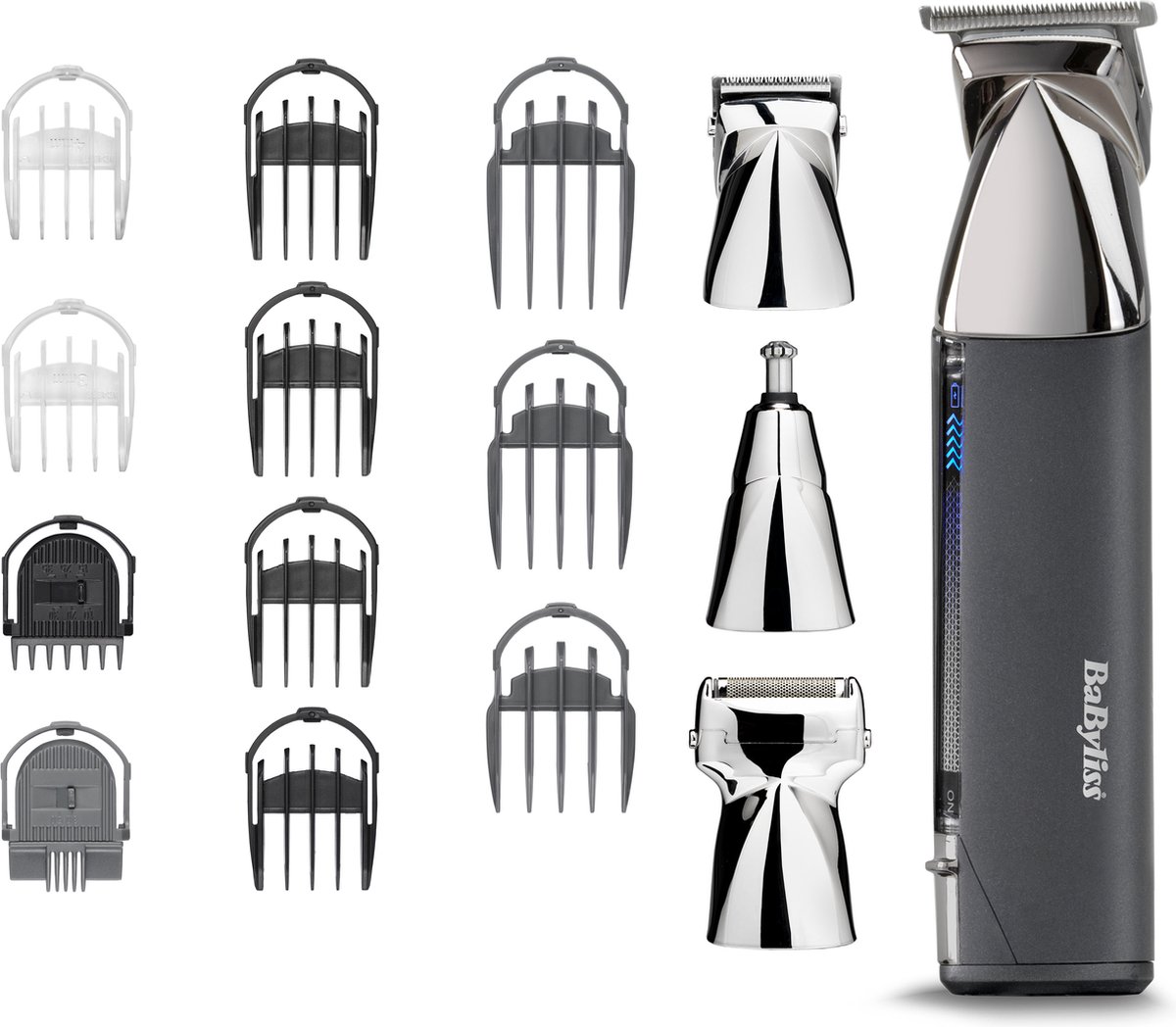 Babyliss Babyliss MT996E Baardtrimmer - Grijs