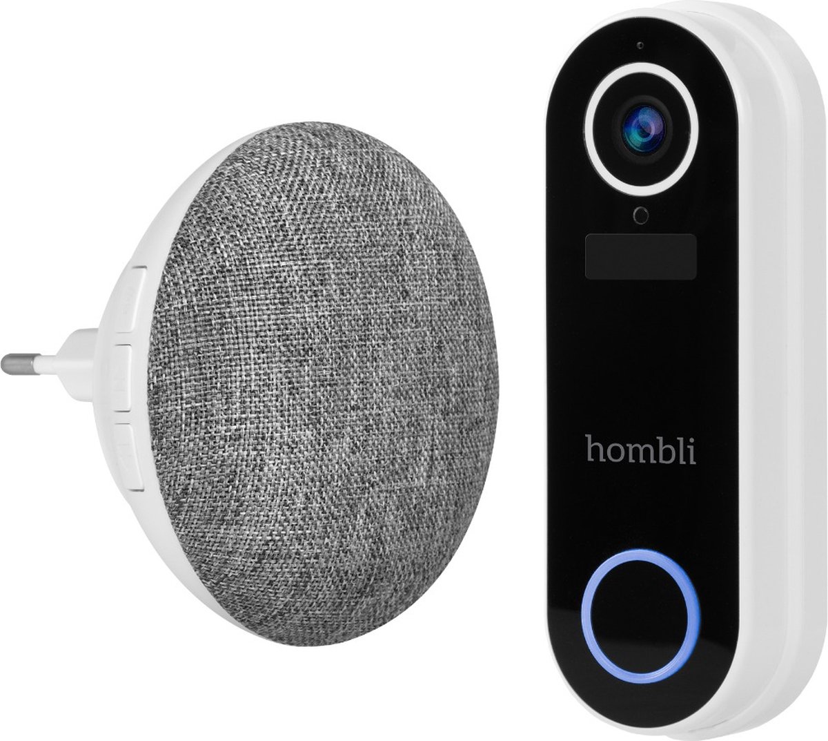Hombli HOMBLI Smart Doorbell Pack Slimme deurbel Wit