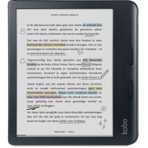 Kobo Kobo Libra Colour Black e-reader - Zwart