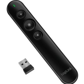 LogiLink LogiLink ID0190 Draadloze presenter RF Zwart