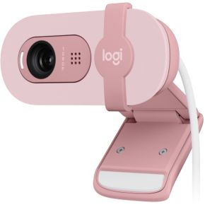 Logitech Logitech Brio 100 webcam 2 MP 1920 x 1080 Pixels USB Roze