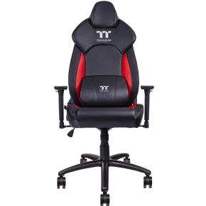 Thermaltake Thermaltake GGC-VCO-BRLWDS-01 gamestoel Gaming leunstoel Gecapitonneerde zitting Zwart, Rood
