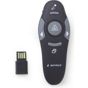 Gembird Gembird WP-L-11 afstandsbediening IR Draadloos Projectiescherm Drukknopen
