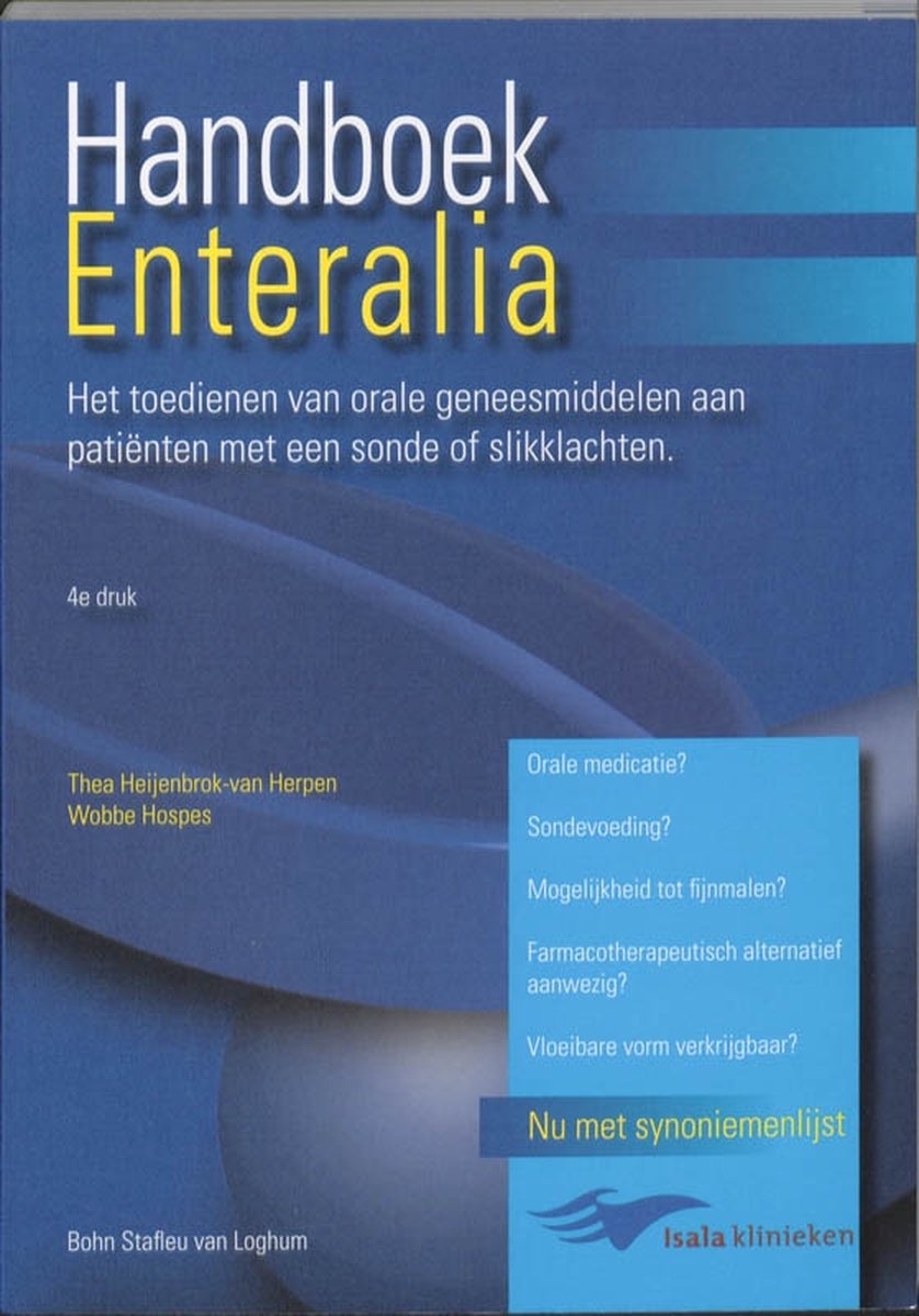 Bohn Stafleu Van Loghum Handboek enteralia