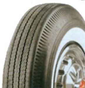 BF Goodrich BF Goodrich Silvertown Bias C ( 7.50 -14 96P WW ) - Zwart