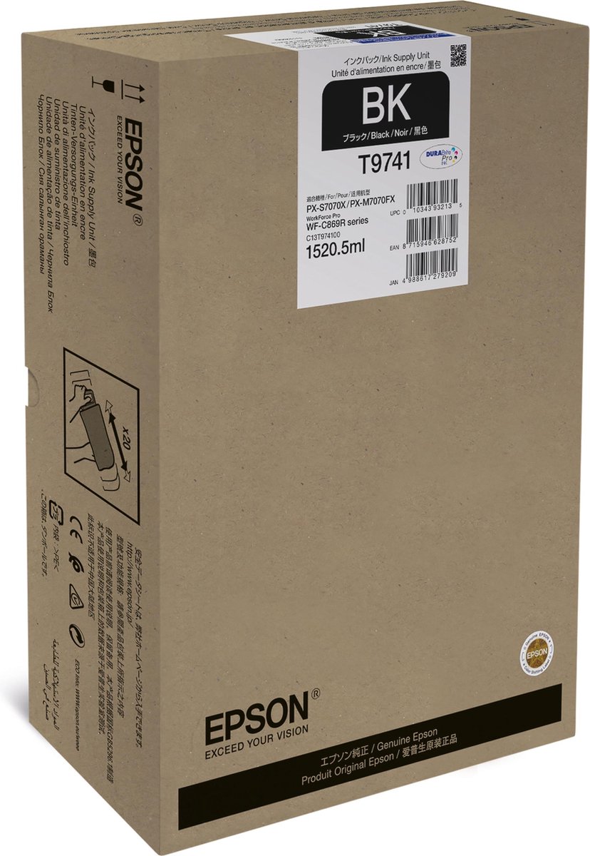 Epson lack XXL Ink Supply Unit - Zwart