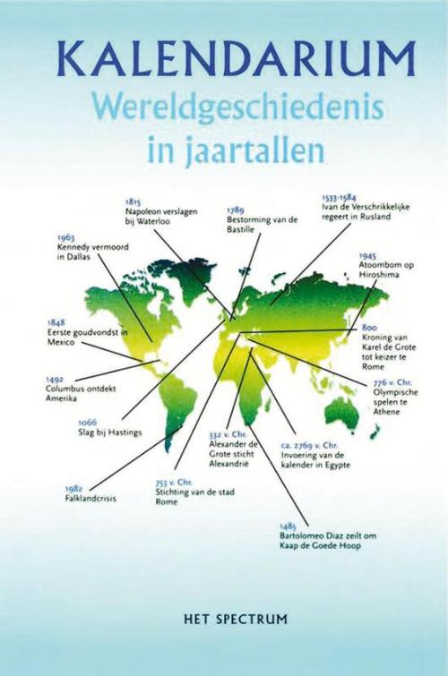 Uitgeverij Unieboek | Het Spectrum Kalendarium der wereldgeschiedenis