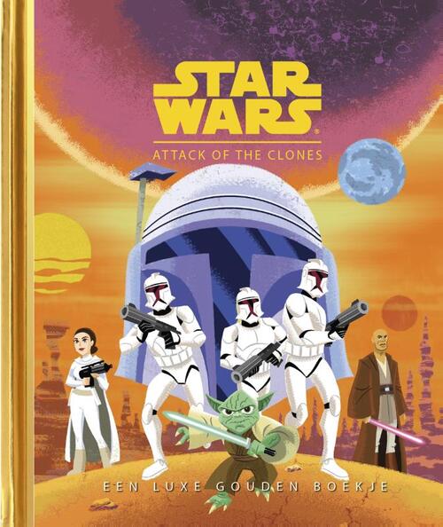 en Boekjes - Star Wars: Attack of the Clones - Goud