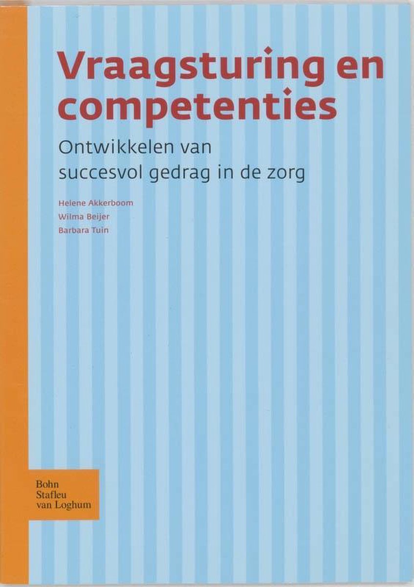 Bohn Stafleu Van Loghum Vraagsturing en competenties