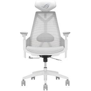Asus ASUS ROG Destrier Ergo Core White PC-gamestoel Zitgedeelte van mesh Wit