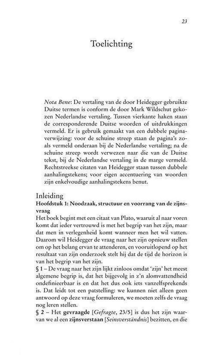 Damon B.V., Uitgeverij Leeswijzer bij &apos;Zijn en tijd&apos; van Martin Heidegger