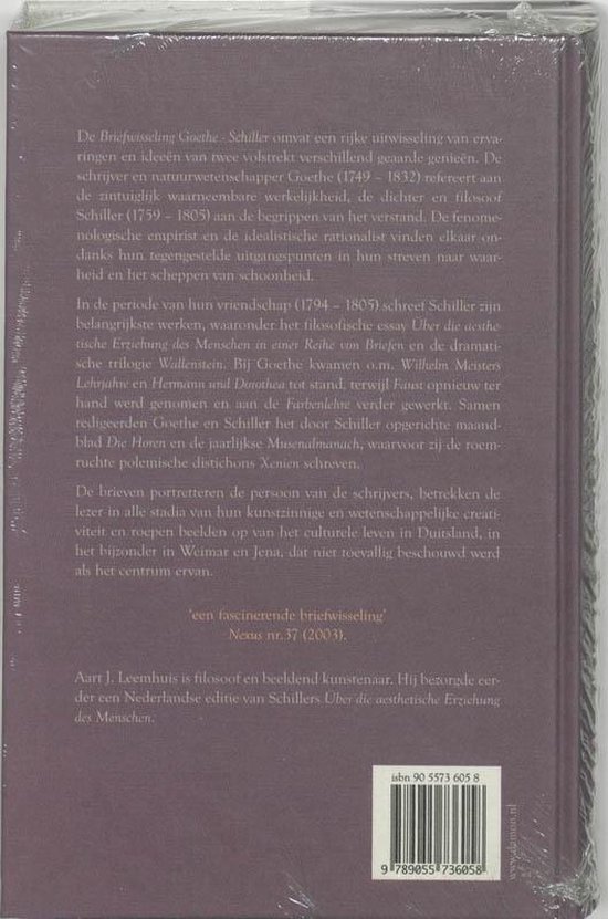 Damon B.V., Uitgeverij Goethe - Schiller, briefwisseling