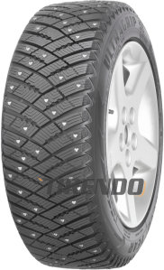 Goodyear Goodyear Ultra Grip Ice Arctic ( 235/60 R17 106T XL, SUV, met spikes ) - Zwart