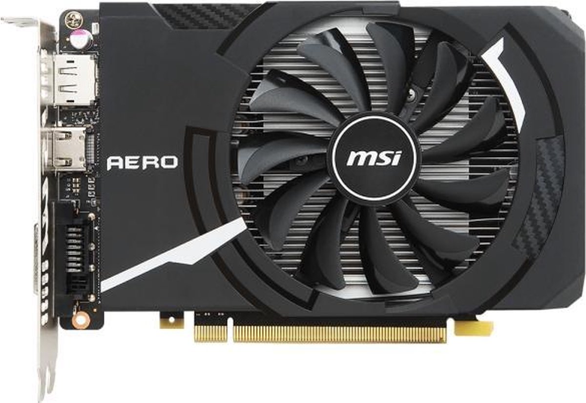 MSI GeForce GTX 1050 TI AERO ITX 4G OCV1 4 GB GDDR5