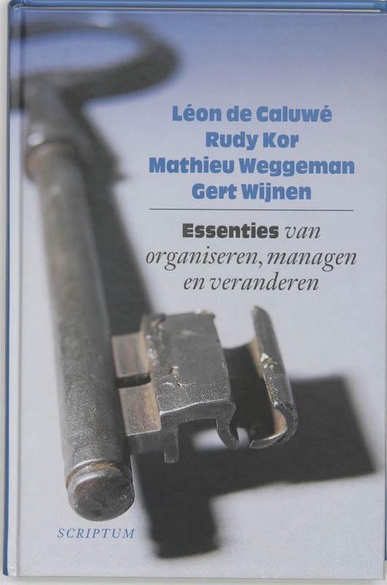 Scriptum Books Essenties van organiseren, managen en veranderen