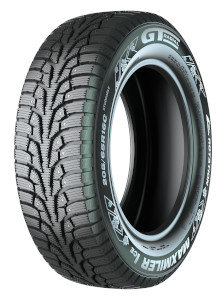 GT Radial GT Radial Maxmiler Ice ( 235/65 R16C 121/119R 10PR, Te spiken ) - Zwart
