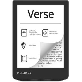 PocketBook PocketBook Verse - Mist Grey DACH-Version e-book reader Grijs