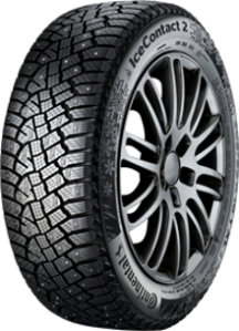 Continental Continental IceContact 2 ( 295/40 R21 111T XL, SUV, met spikes ) - Zwart