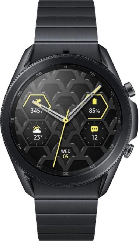 Samsung Galaxy Watch3 Zwart 45 mm - Titanium