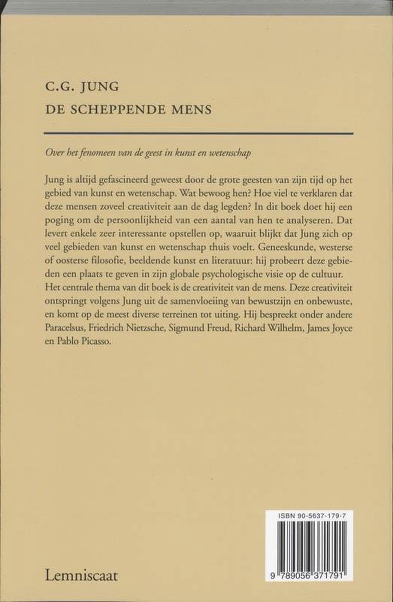 Lemniscaat B.V., Uitgeverij De scheppende mens