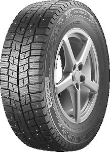 Continental Continental VanContact Ice ( 235/65 R16C 121/119N Dubbel merk 118R, met spikes ) - Zwart