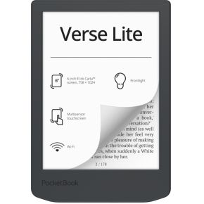 PocketBook PocketBook Verse Lite e-book reader Touchscreen 8 GB Wifi - Grijs