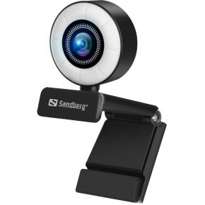 Sandberg Sandberg 134-21 webcam 2 MP 1920 x 1080 Pixels USB 2.0 Zwart