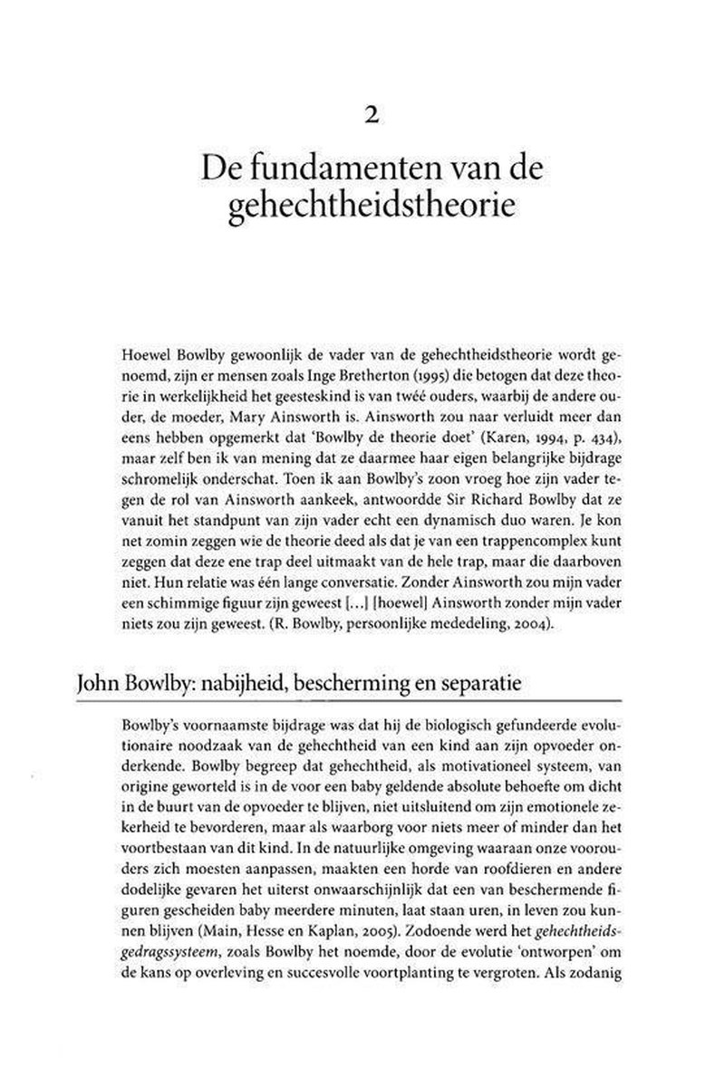 Nieuwezijds b.v., Uitgeverij Gehechtheid in psychotherapie