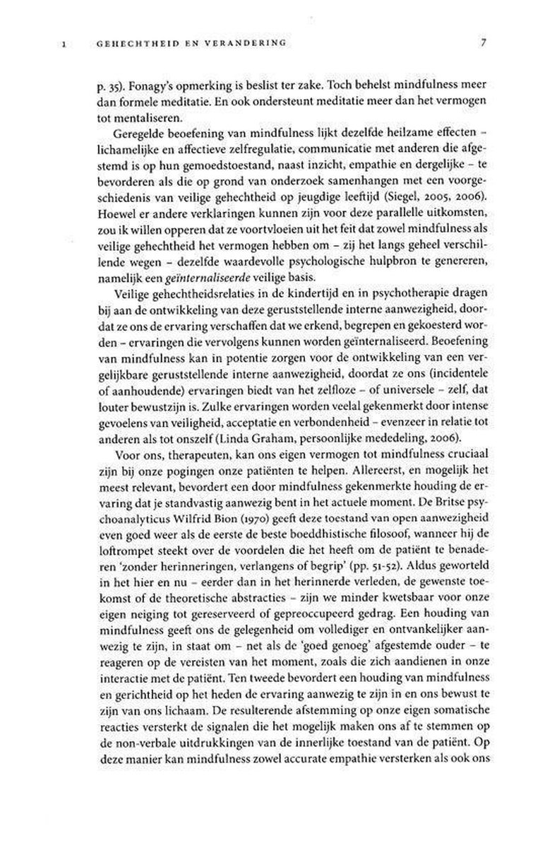 Nieuwezijds b.v., Uitgeverij Gehechtheid in psychotherapie