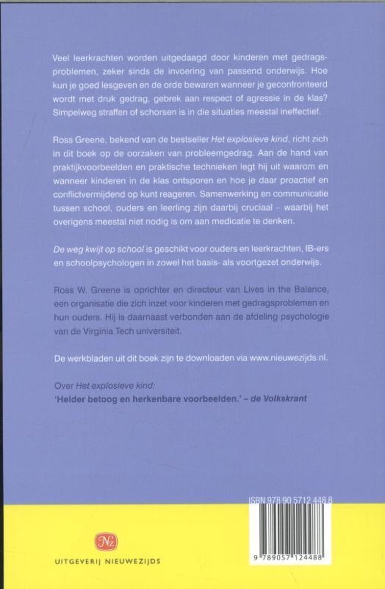 De weg kwijt op school