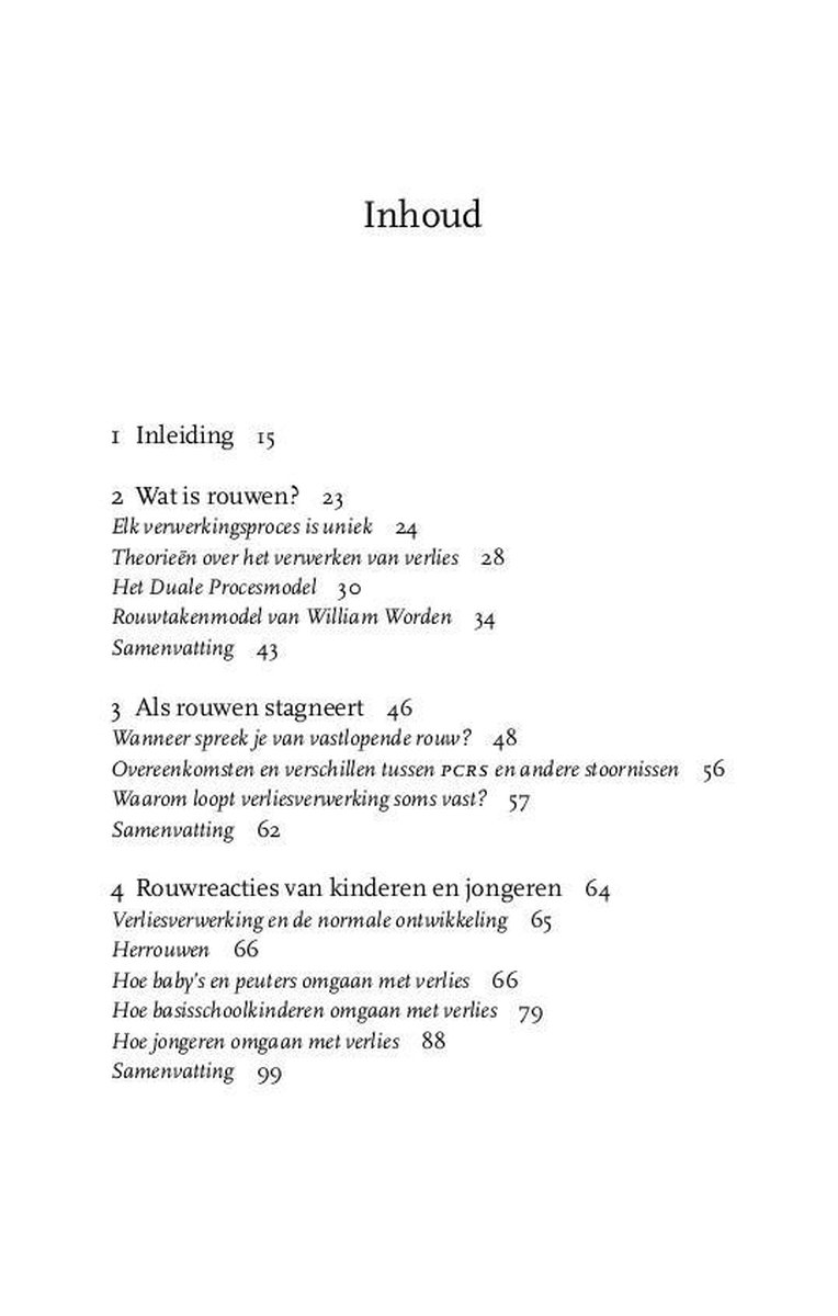 Rouw bij kinderen en jongeren