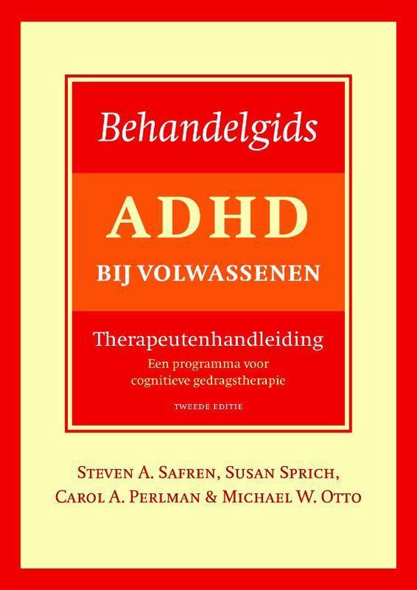 Nieuwezijds b.v., Uitgeverij Behandelgids ADHD bij volwassenen