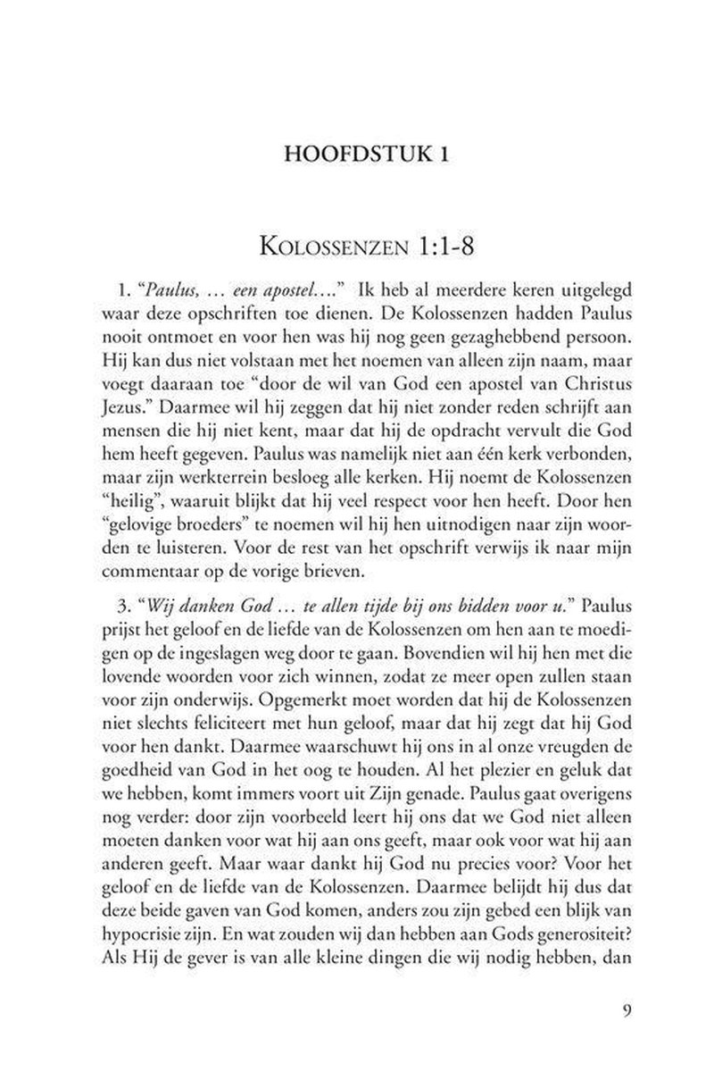 Importantia Publishing De brief van Paulus aan de kolossenzen