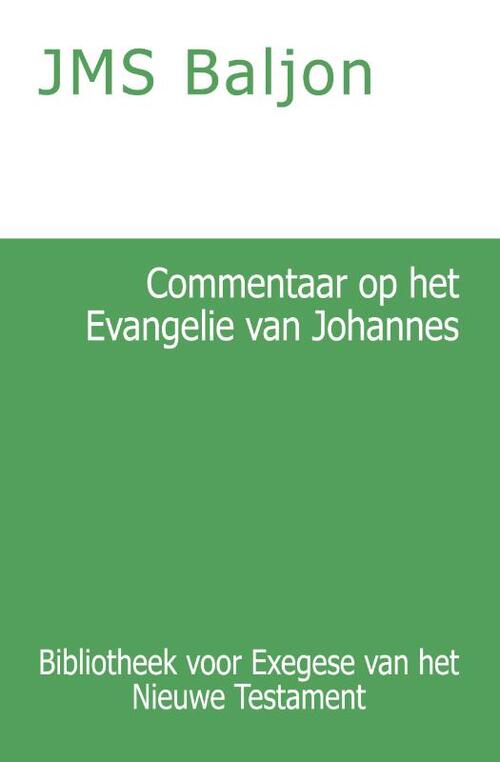 Importantia Publishing Commentaar op het Evangelie van Johannes