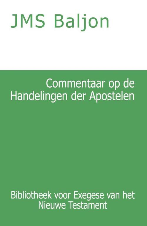 Importantia Publishing Commentaar op de Handelingen der Apostelen