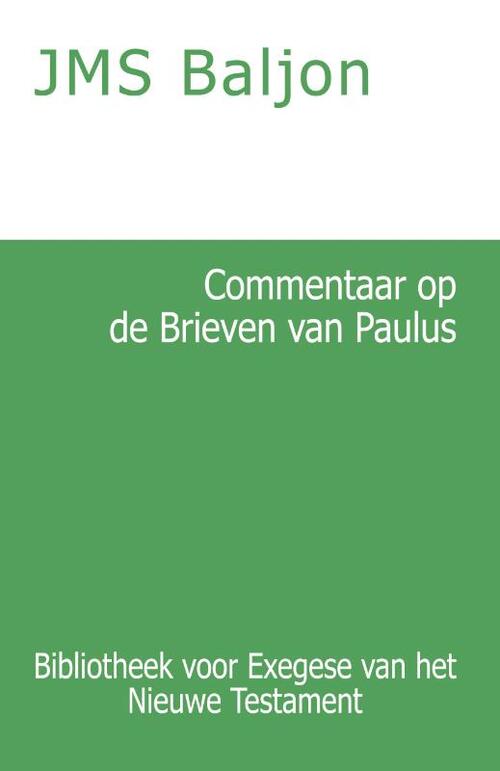 Importantia Publishing Commentaar op de Brieven van Paulus