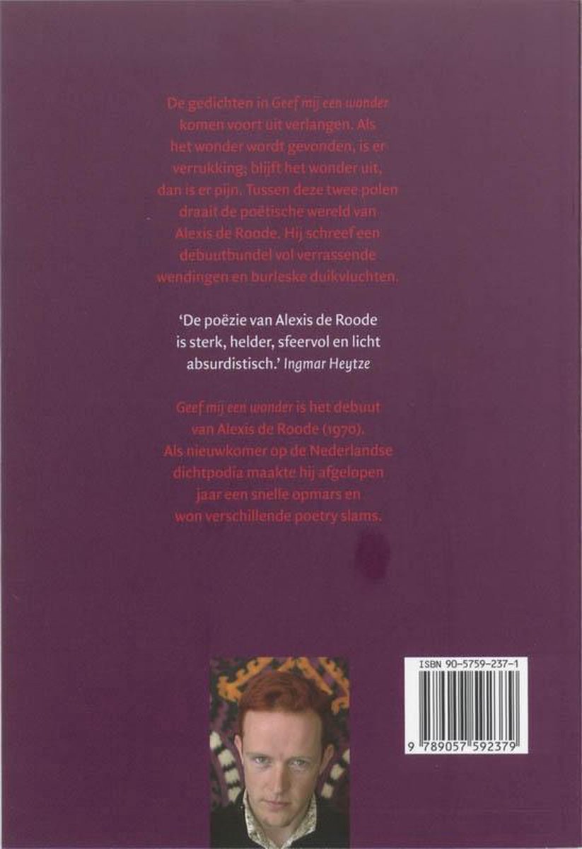 Podium Uitgeverij Geef mij een wonder