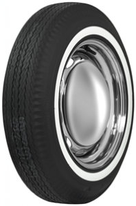 Firestone Firestone Deluxe Champion B ( 5.60 -15 78P WW 70mm ) - Zwart