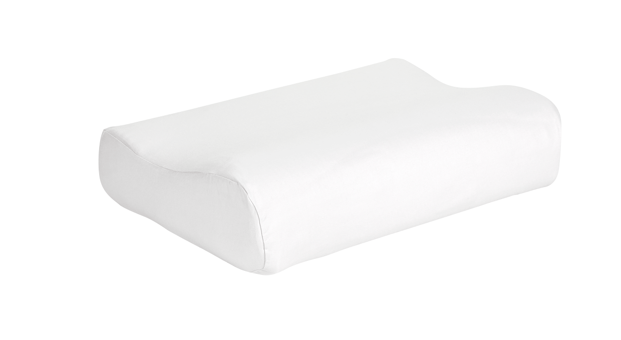 M line Kussensloop Wave (Set Van 2 Stuks) - 50 x 34 cm - wit
