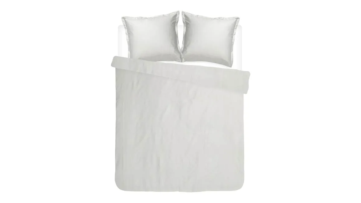 Cinderella Dekbedovertrek Satijn - 140 x 200/220 cm - lichtgrijs