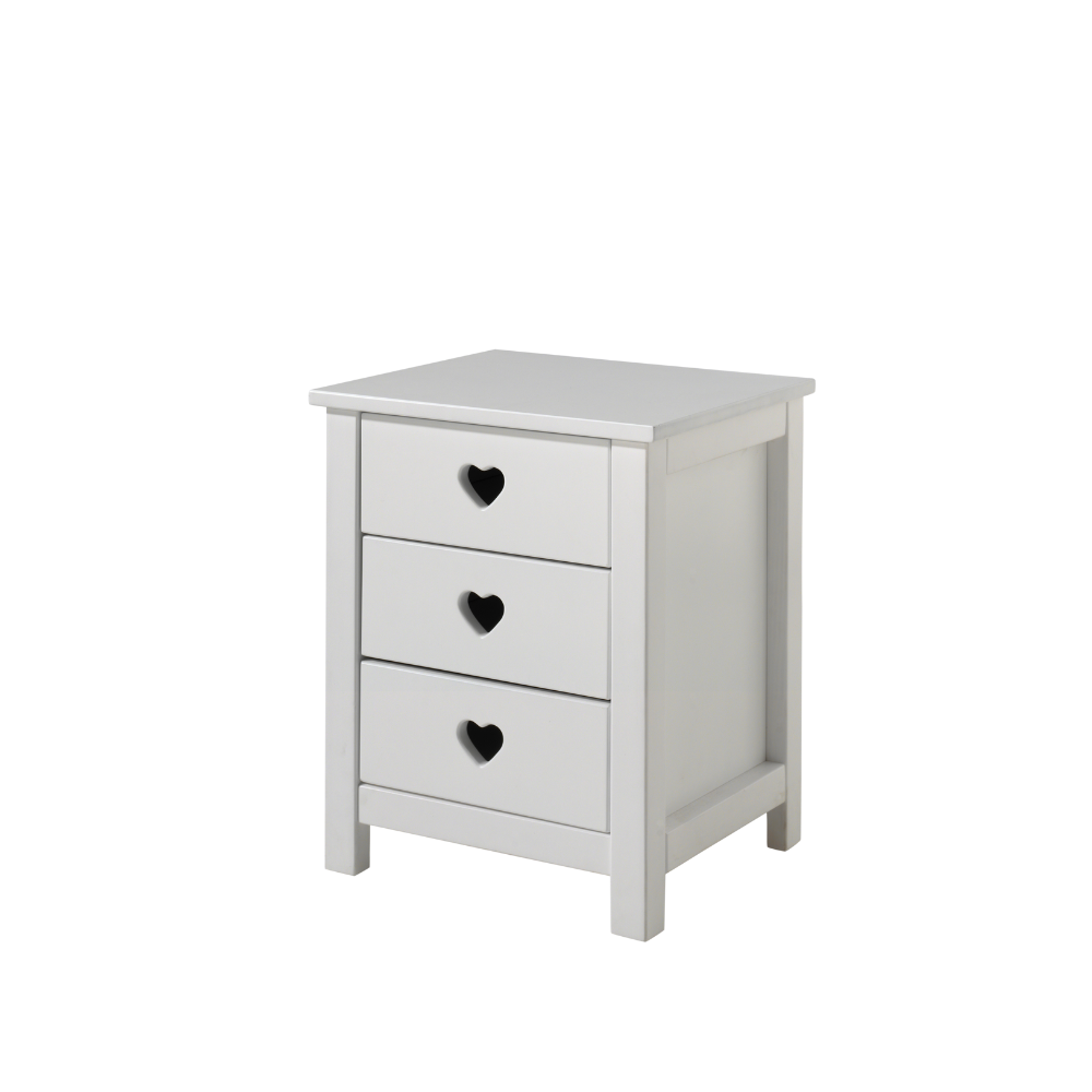 Vipack Nachtkast Amori - 45 x 55 x 40 cm - wit