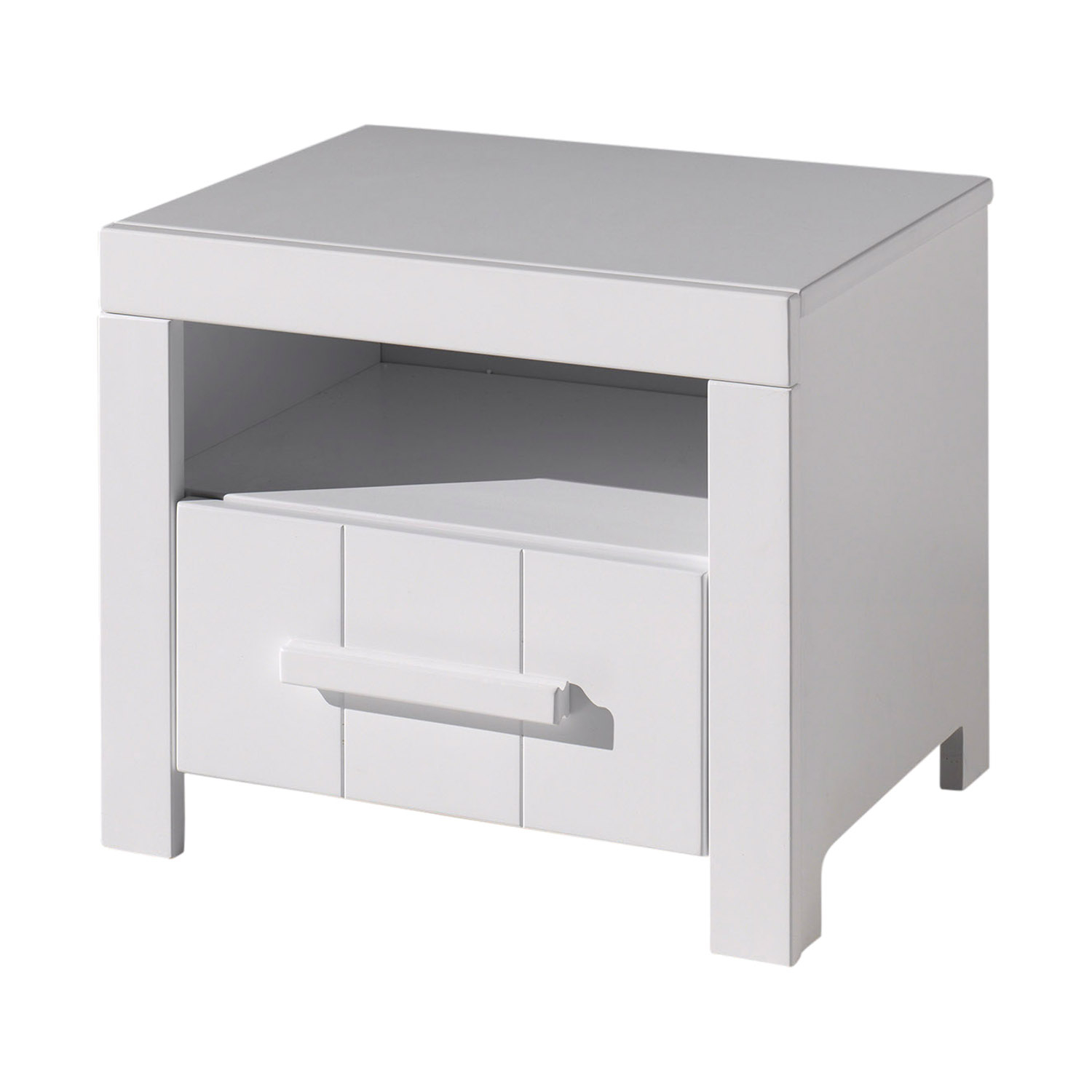 Vipack Nachtkast Erik - 50 x 39 x 42 cm - wit