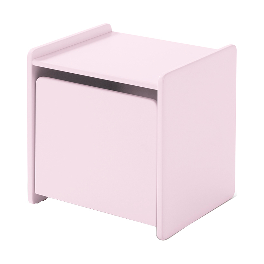 Vipack Nachtkast Kiddy - 40 x 36 x 40 cm - oud roze