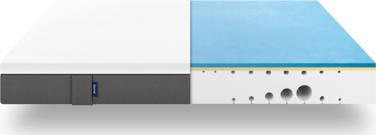 Emma Matras Emma O2 Medium - 80 x 200 cm - tot 120 kg