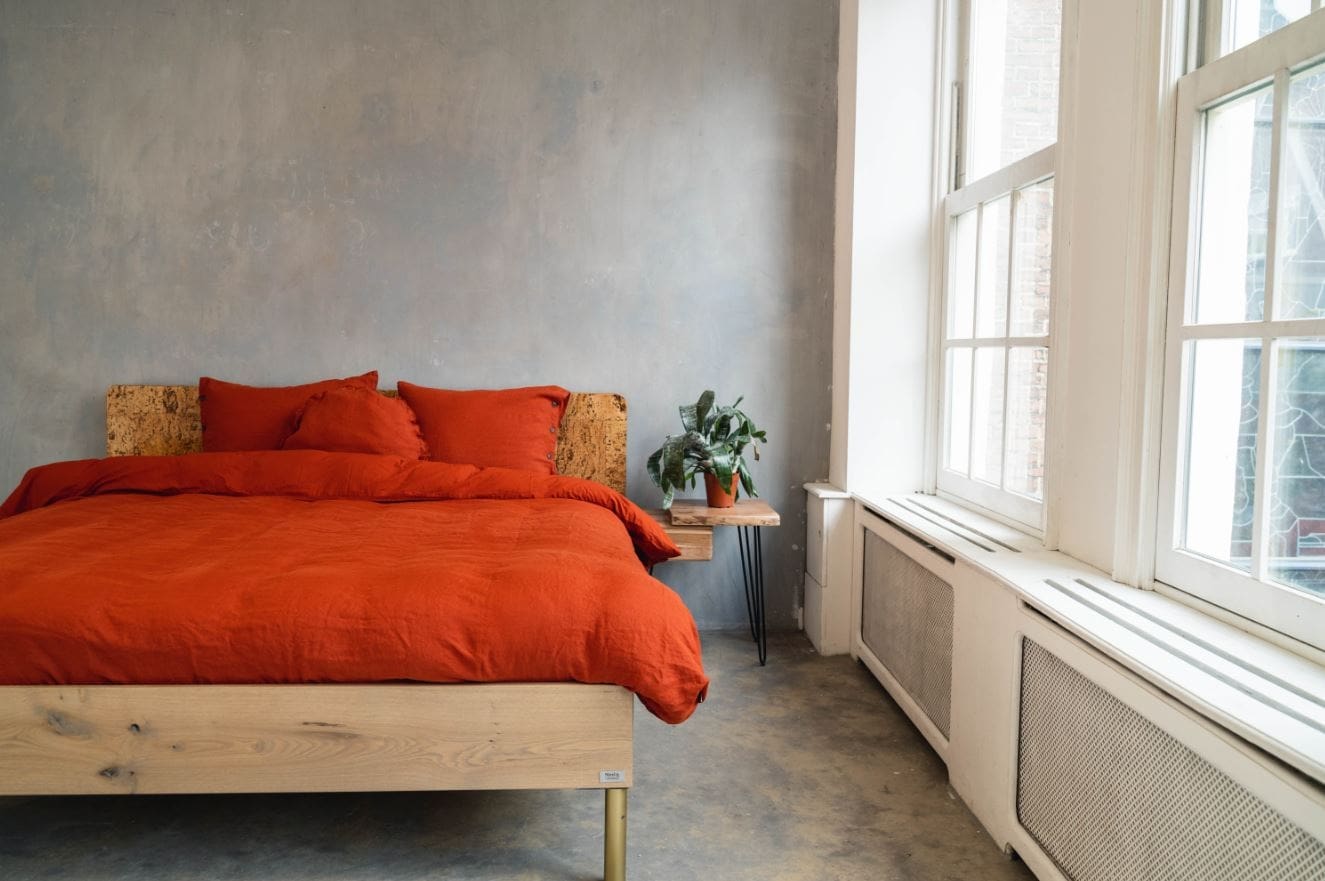 Kayori Dekbedovertrek Nikko - 260 x 200/220 cm - Rood