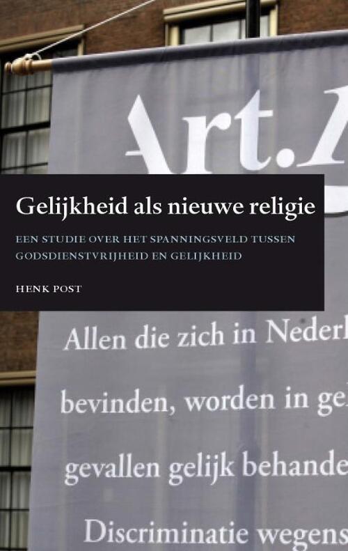 Wolf Legal Publishers Gelijkheid als nieuwe religie