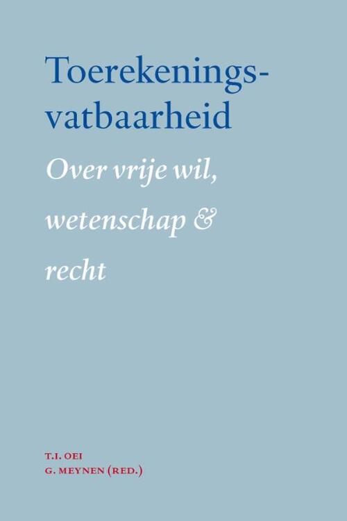 Wolf Legal Publishers Toerekeningsvatbaarheid