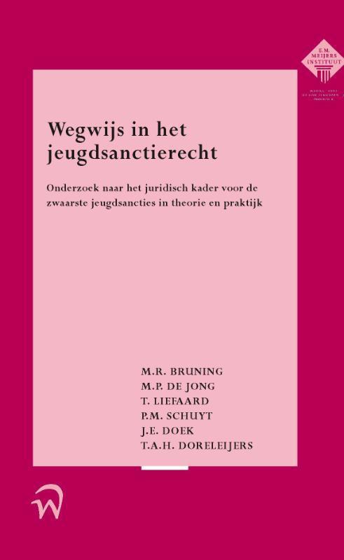Wolf Legal Publishers Wegwijs in het jeugdsanctierecht