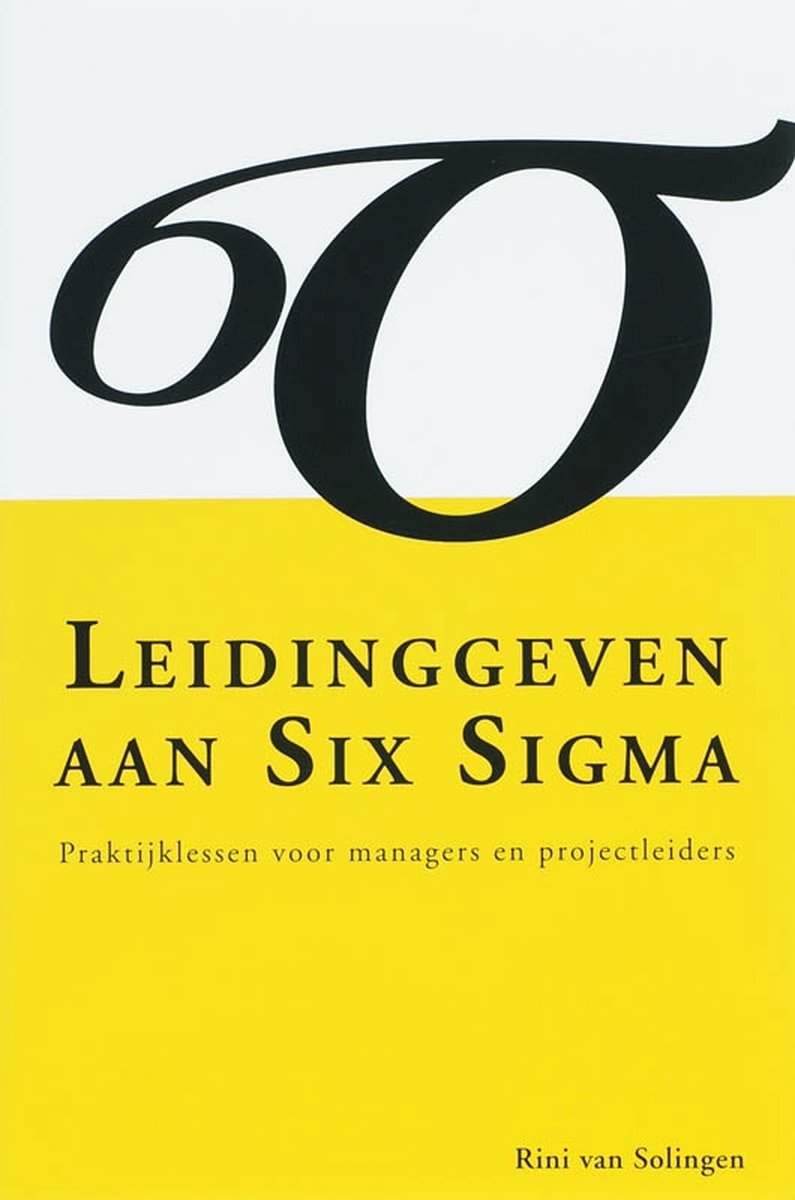 Uitgeverij Thema Leidinggeven aan Six Sigma